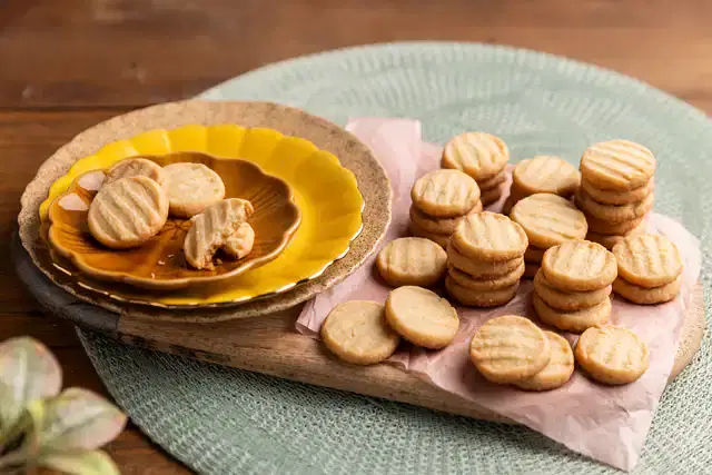 Biscoitos amanteigados