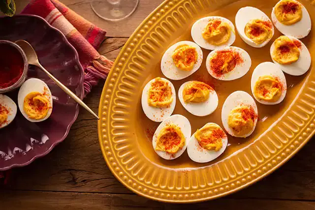 Devilled eggs